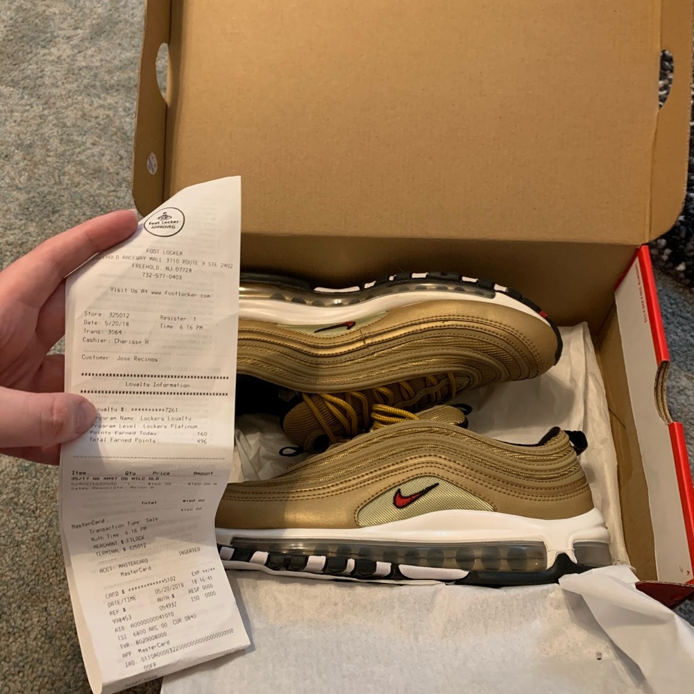 Air Max 97 Metallic Gold women